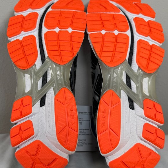ASICS GT-2000 2 Lite-Show Men’s Running Shoes Black/Lite/Flash Orange Size 9 NEW - Picture 8 of 16